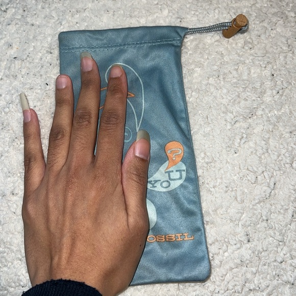 Fossil Vintage Drawstring Bag NWOT - Picture 6 of 6